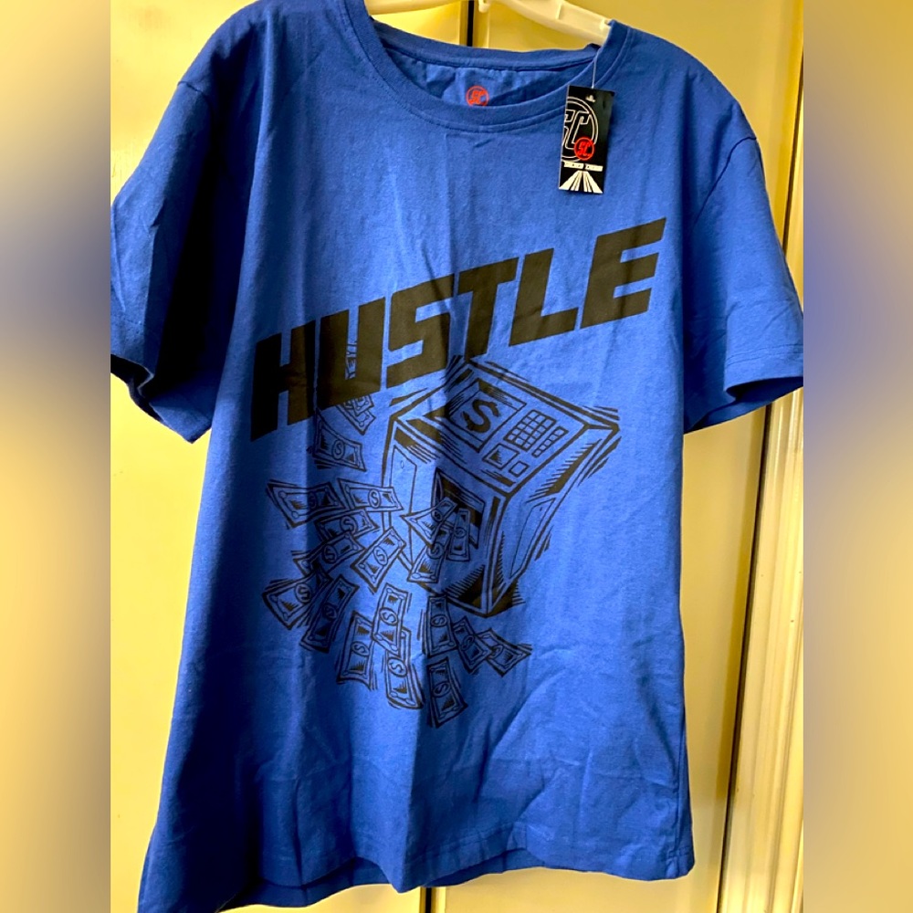 SACRED CROWN HUSTLE SHIRT
